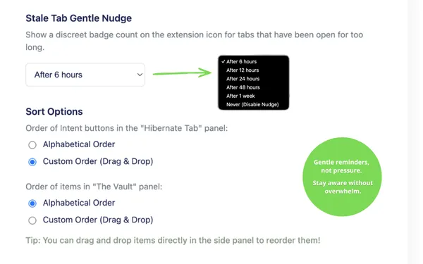 ThoughtFold Vault View
